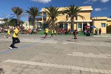 Jornada de convivencia deportiva en El Goro (Foto TA)